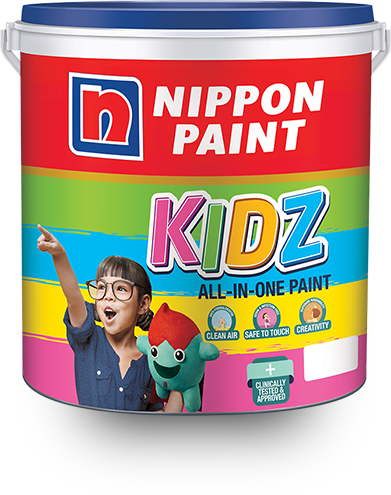  Kids  Room Wall Paint  NIPPON  PAINT  KIDZ ALL IN ONE PAINT 