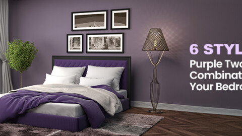 stylish purple colour combinations for your bedroom-blog