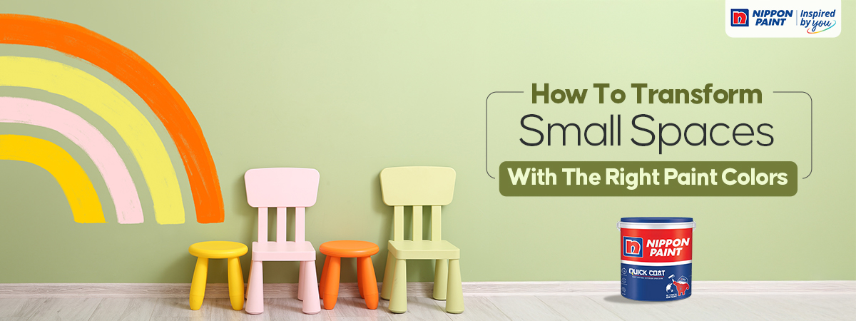 How to Transform Small Spaces with the Right Paint Colors