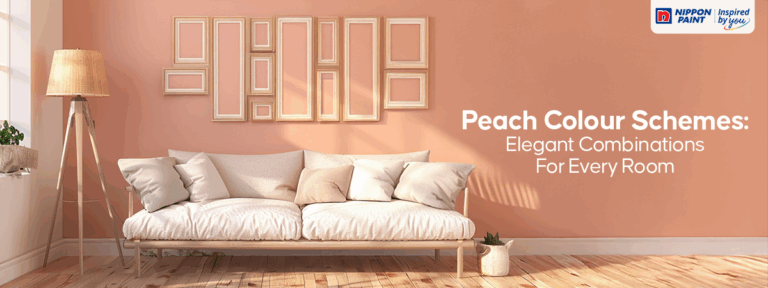 Peach Colour Schemes | Elegant Room Combinations