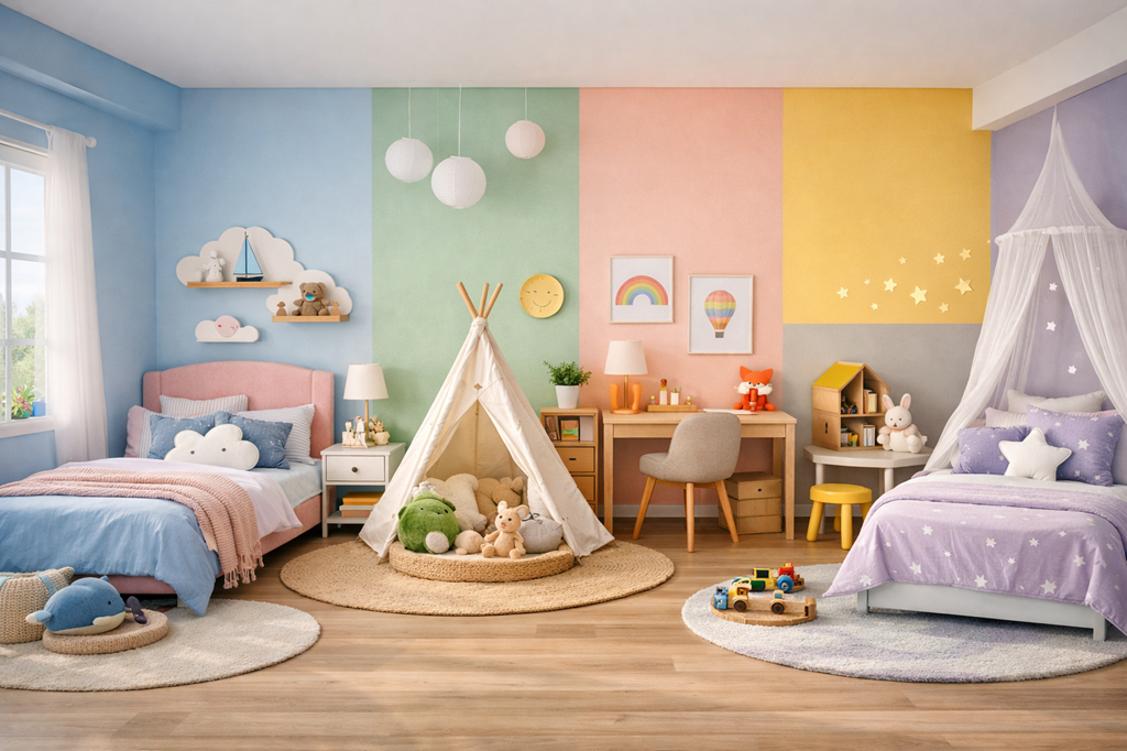 Best Colour Schemes for Children's Bedrooms