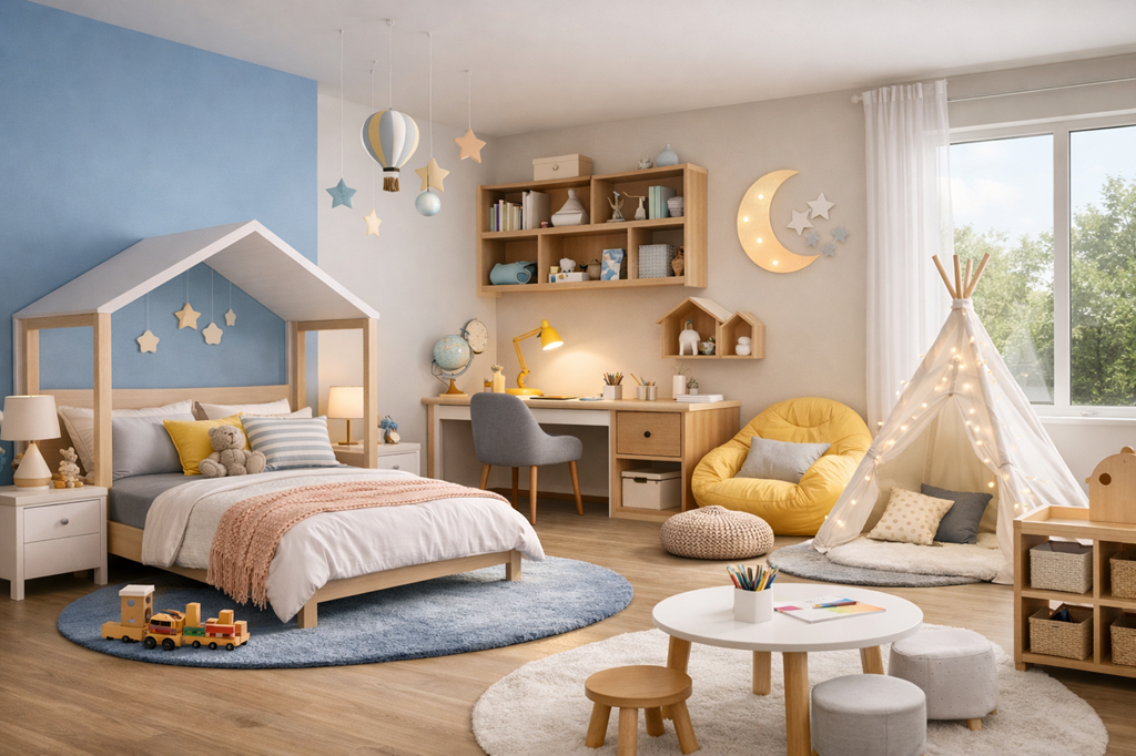 Create Beautiful Children's Bedrooms with Nippon Paint